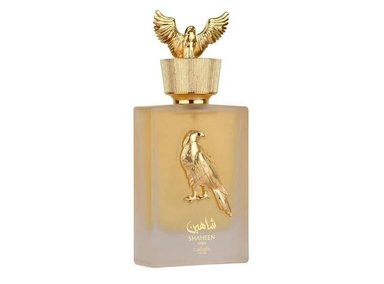 PERFUME LATTAFA SHAHEEN GOLD UNISEX EDP FRAGANCIA ORIENTAL AMADERADA LARGA DURACIÓN