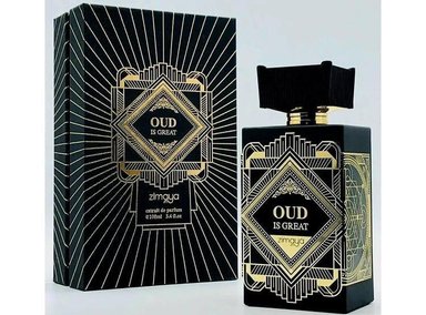 PERFUME AFNAN ZIMAYA OUD IS GREAT UNISEX EDP 100 ML FRAGANCIA LARGA DURACIÓN SPRAY