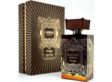 PERFUME AFNAN ZIMAYA AMBER IS GREAT UNISEX EDP 100 ML FRAGANCIA LUJO AROMA ÁMBAR