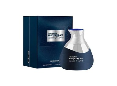PERFUME AL HARAMAIN DETOUR NOIR UNISEX EDP FRAGANCIA EN EXCLUSIVO SOFISTICADO