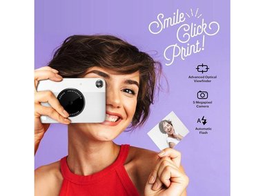 CÁMARA KODAK DIGITAL PRINTOMATIC CON IMPRESIÓN INSTANTÁNEA A EN PAPEL ZINK CON RESPALDO ADHESIVO - 2
