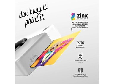 CÁMARA KODAK DIGITAL PRINTOMATIC CON IMPRESIÓN INSTANTÁNEA A EN PAPEL ZINK CON RESPALDO ADHESIVO - 4