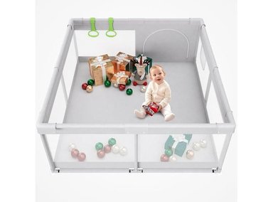 CORRALITO SEGURO FODOSS ACEITUNA FÁCIL MONTAR BEBÉS Y NIÑOS APARTAMENTOS Y PATIOS JUEGO