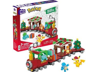 JUEGO CONSTRUCCIÓN POKÉMON CON 373 PIEZAS Y 4 PERSONAJES. INCLUYE SORPRESAS, EXCLUSIVO DE AMAZON