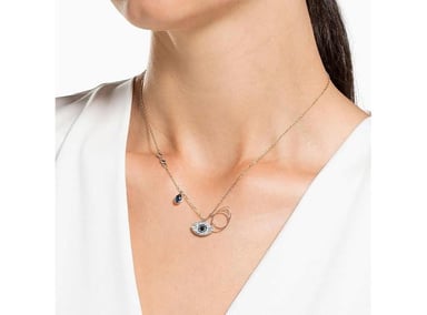 SET ELEMENTS SWAROVSKI 5172560 COLECCIÓN JOYERÍA CON COLLARES ARETES Y PULSERAS DISEÑO MAL OJO - 3