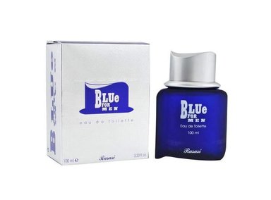 FRAGANCIA RASASI BLUE HOMBRE EDT NOTAS AMADERADAS SPRAY MENTA MANDARINA