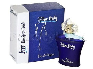 SET 2 PERFUME RASASI BLUE MUJER EDP + SPRAY DESODORANTE - 5