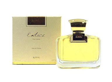 PERFUME UNALUKA AJMAL ENTICE MUJER EDP FRAGANCIA FRUTAL DURADERA SPRAY