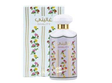PERFUME ARD AL ZAAFARAN GHALITY MUJER EDP AROMA FLORAL ÁMBAR BERGAMOTA NARANJA SPRAY