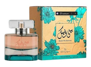 PERFUME ARD AL ZAAFARAN BAINI WA BAINAK UNA EXPERIENCIA OLFATIVA FRESCA AFRUTADA MUJER