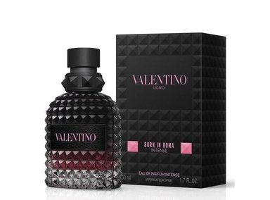 PERFUME VALENTINO UOMO BORN IN ROMA INTENSE HOMBRE EDP AMADERADO ÁMBAR VAINILLA