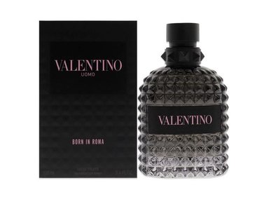 FRAGANCIA VALENTINO UOMO BORN IN ROMA HOMBRE EDT SPRAY AMADERADA LARGA DURACIÓN CUALQUIER OCASIÓN