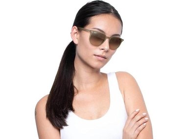 LENTES PROTECCIÓN UV RAY-BAN RB4306 DISEÑO UNISEX VERDES G-15 NO POLARIZADAS - 5