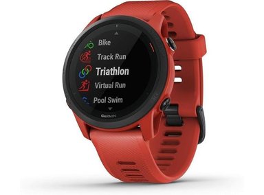 RELOJ GARMIN 010-02445-02 ROJO FORERUNNER 745 CON GPS Y FUNCIONES INTELIGENTES