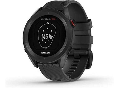 RELOJ GARMIN 010-02472-00 NEGRO APPROACH S12 GOLF GPS FÁCIL USAR CON 42K CAMPOS PRECARGADOS