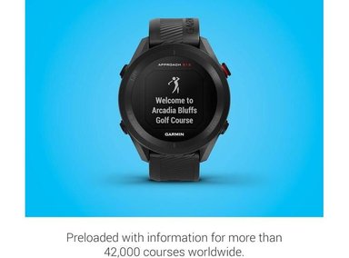 RELOJ GARMIN 010-02472-00 NEGRO APPROACH S12 GOLF GPS FÁCIL USAR CON 42K CAMPOS PRECARGADOS - 3