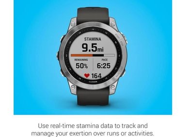 SMARTWATCH GARMIN 010-02540-00 PLATEADO MATE FENIX 7 AVENTURA CON GPS PANTALLA TÁCTIL Y FUNCIONES BIENESTAR - 3