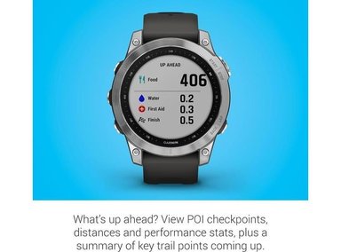 SMARTWATCH GARMIN 010-02540-00 PLATEADO MATE FENIX 7 AVENTURA CON GPS PANTALLA TÁCTIL Y FUNCIONES BIENESTAR - 5