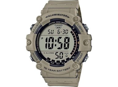 RELOJ CASIO G-SHOCK HOMBRE DIGITAL AE1500WH BATERÍA LARGA DURACIÓN LUZ LED Y MÚLTIPLES FUNCIONES