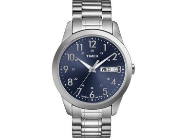 RELOJ TIMEX HOMBRE T2M933 CON CAJA ACERO Y FUNCIONES CALENDARIO Y RESISTENCIA AL AGUA