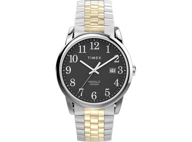 RELOJ TIMEX HOMBRE TW2W464009J EASY READER ELEGANTE RESISTENTE AL AGUA CON BANDA ACERO INOXIDABLE