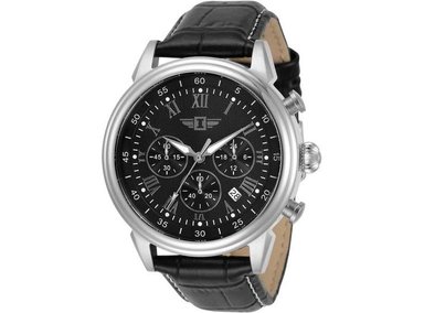 RELOJ INVICTA HOMBRE IBI90242-001 VESTIR CORREA CUERO NEGRO Y ESFERA