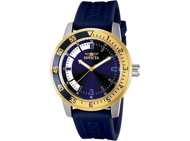 RELOJ INVICTA HOMBRE 12847 ACERO INOXIDABLE Y BANDA AZUL