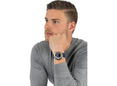 RELOJ INVICTA HOMBRE 12847 ACERO INOXIDABLE Y BANDA AZUL - 3