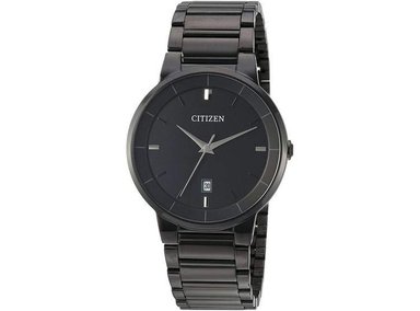 RELOJ CITIZEN HOMBRE BI5017-50E ANALÓGICO ESFERA NEGRA RESISTENTE AL AGUA CIERRE SEGURIDAD