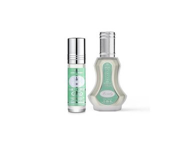 SET PERFUME AL-REHAB LOVELY ROLLERBALL CONCENTRADO UNISEX EDP