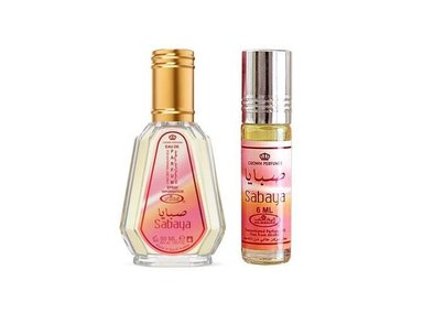 SET PERFUME AL-REHAB SABAYA SPRAY EDP 1.7 OZ + CONCENTRADO 0.20OZ ROLLERBALL