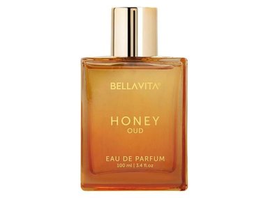PERFUME BELLAVITA UNISEX EDP FRAGANCIA HONEY OUD NOTAS PACHULÍ VAINILLA ESPECIAS