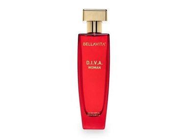 PERFUME BELLAVITA DIVA MUJER EDP NOTAS LIMÓN NARANJA FRESIA UN FONDO AMADERADO ALMIZCLE