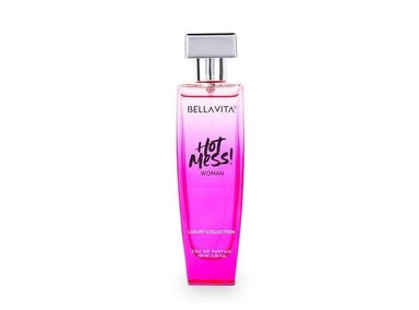 PERFUME BELLAVITA HOT MESS LUJO VEGANO SIN CRUELDAD MUJER EDP NOTAS CÍTRICOS MANDARINA JAZMÍN MARACUYÁ