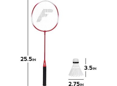 RAQUETA FRANKLIN SPORTS 604453048338 JUEGO BÁDMINTON Y PAJARITAS Y ADULTOS 2 JUGADORES - 2