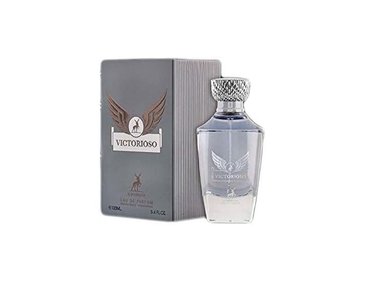 MAISON ALHAMBRA VICTORIOSO PARA HOMBRE CON AROMA PICANTE FLORAL AMADERADO Y NOTAS MARINAS Y JAZMÍN