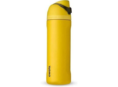 BOTELLA OWALA C04984 ACERO INOXIDABLE FREESIP CON DISEÑO HARRY POTTER PAJILLA Y AISLAMIENTO HUFFLEPUFF