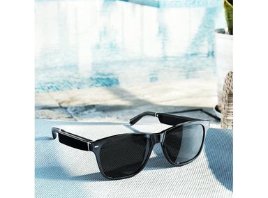 LENTES AMAZON ESSENTIALS ECHO FRAMES 3RA GEN CON ALEXA INTELIGENTES NEGRO CLÁSICO CRISTALES POLARIZADOS Y PROTECCIÓN UV