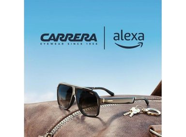 LENTES CARRERA CON ALEXA  ARMAZÓN NEGRO ESTILO CRUISER  CRISTALES DEGRADADOS  TECNOLOGÍA AUDIO AVANZADA