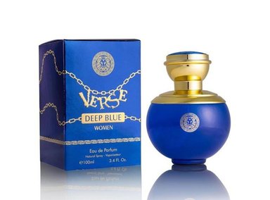 VERSE DEEP BLUE PARA MUJERES EDP CON NOTAS FLORALES, AFRUTADAS Y AMADERADAS DE MANZANA Y PACHULÍ