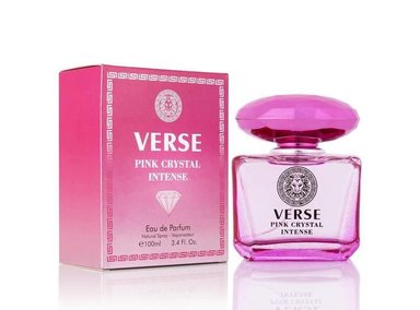 VERSE PINK CRYSTAL INTENSE NOVOGLOW FRAGANCIA FEMENINA FLORAL