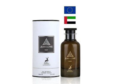 MAISON ALHAMBRA JEAN LOWE NOIR PARA HOMBRE - EAU DE PARFUM SPRAY DE LARGA DURACIÓN, AROMA FRESCO Y AUDAZ