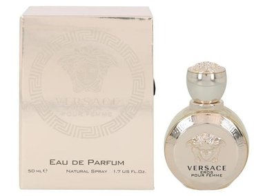 VERSACE EROS POUR FEMME EAU DE PARFUM, FRAGANCIA DURADERA, RECOMENDADO PARA USO CASUAL