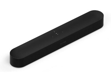 BARRA SONIDO SONOS BEAM2US1BLK BEAM GEN 2, NEGRA CON DOLBY ATMOS, CONTROL REMOTO Y POR VOZ, CONEXIÓN WIFI - 1