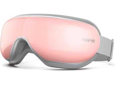 MASAJEADOR UNALUKA RF-EM001 OJOS RENPHO CON CALOR Y BLUETOOTH, RELAJA Y MEJORA EL SUEÑO, PERFECTO COMO REGALO