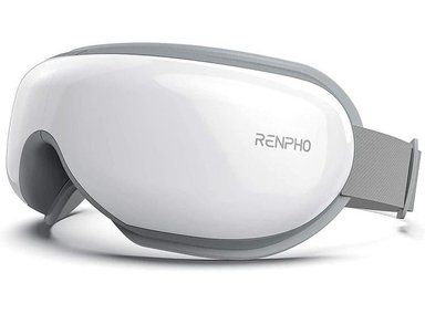 MASAJEADOR DE OJOS RENPHO CON CALOR, COMPRESIÓN Y MÚSICA BLUETOOTH PARA RELAJAR Y MEJORAR EL SUEÑO