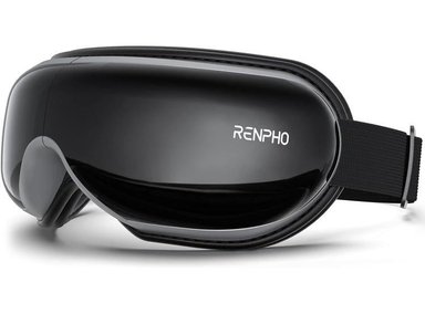 RENPHO MASAJEADOR DE OJOS CON CALOR Y MÚSICA BLUETOOTH, ALIVIA OJERAS, MEJORA EL SUEÑO Y REDUCE LA TENSIÓN OCULAR