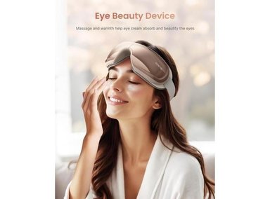 MASAJEADOR DE OJOS RENPHO EYERIS CON CALOR, ENFRIAMIENTO, CONTROL DE VOZ Y BLUETOOTH. IDEAL PARA ALIVIAR LA FATIGA OCULAR - 5