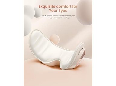 MASAJEADOR DE OJOS RENPHO EYERIS CON CALOR, ENFRIAMIENTO, CONTROL DE VOZ Y BLUETOOTH. IDEAL PARA ALIVIAR LA FATIGA OCULAR - 6