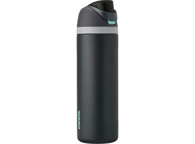 BOTELLA OWALA C06180 ACERO INOXIDABLE FREESIP CON BOQUILLA DUAL Y TAPA CON BOTÓN CIERRE HERMÉTICO